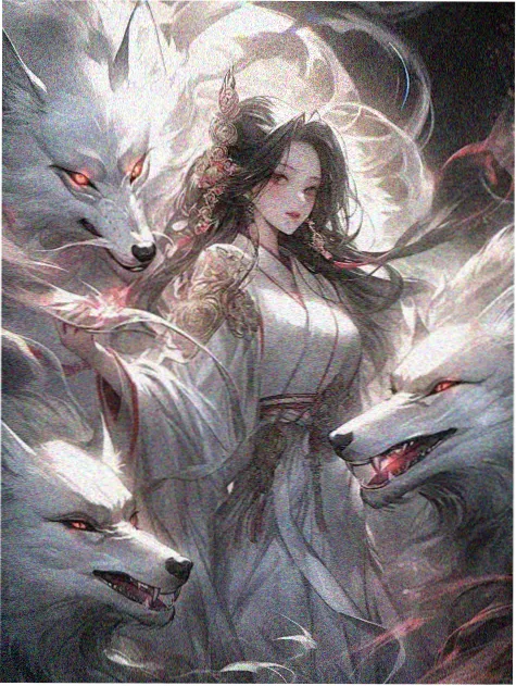 手机影视国风奇幻动漫雾山行记海报